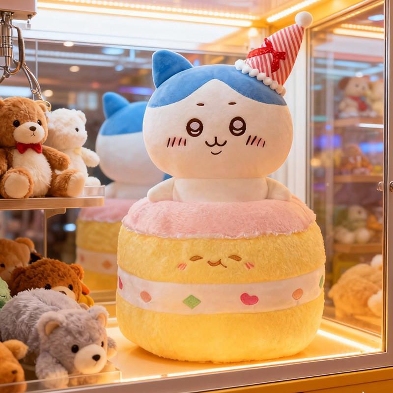 Jiikawa Usagi Plush Toy Cake Shape Soft Toy For Kids Gift