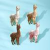 1Pcs Cute 4 Color Cartoon Alpaca Metal Pins For Clothes Bags Backpack Lapel Badge Gifts For Friends