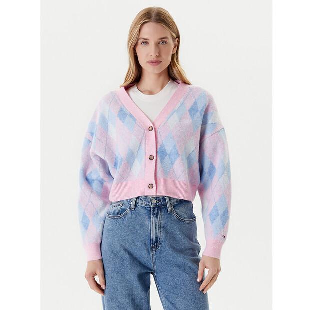 

Кардиган Tommy Jeans Argyle EU M