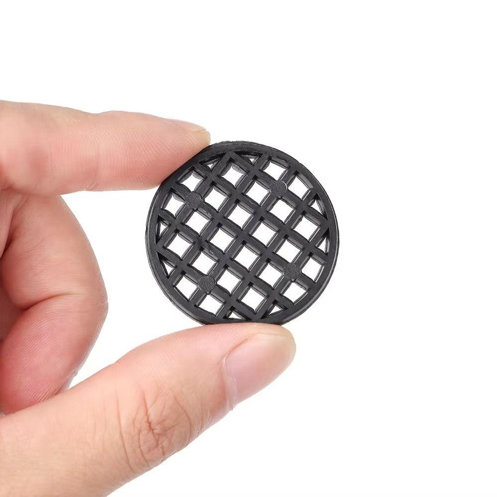 100/200/300Pcs Hole Bonsai Basin Grid Bottom Pad Plastic Round Mesh Grid Mat Flowerpot Gasket