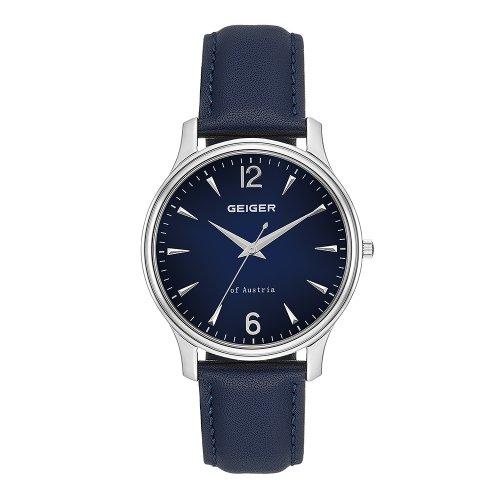 [GEIGER] GEIGER Men s Leather Watch GE1236WTBU_M GE1236WTBU_M