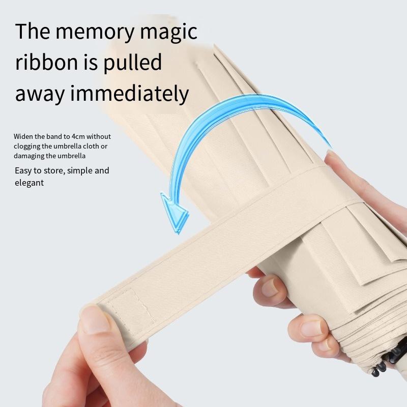 Übergroßer Verstärkter Winddichter Regenfester Dual-Use UV-Beständiger Vollautomatischer Rotierender Ringverschluss Schirm Faltbar Doppelkiel