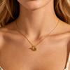 Cute Gold Color Snail Necklace For Women Exquisite Stainless Steel Animal Jewelry Hypoallergenic Minimalist Daily Wear Gift