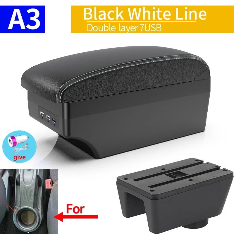 For Seat Ibiza Armrest Box For Seat Ibiza 6j Ibiza 6L Car Armrest Auto Storage Box Retrofit Parts Interior Car Accessories Arm