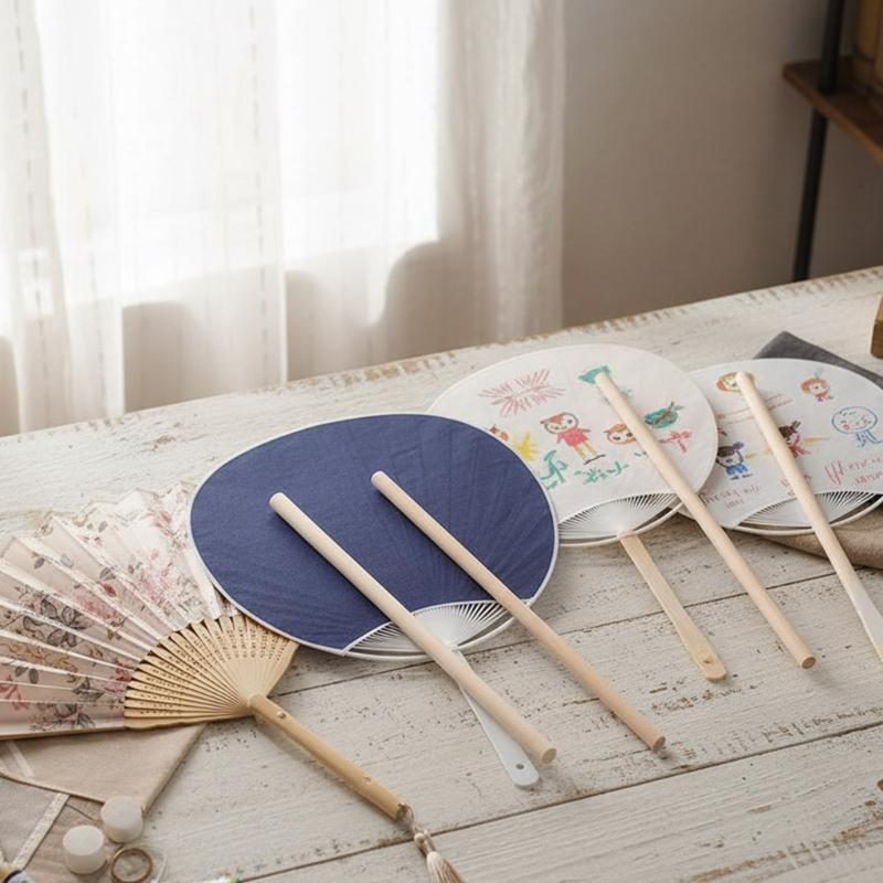 Pack of 42 Friendly Wood Dowels for Handicraft Projects Windmills Stick Fan Poles Safe for Children Handcraft Activity