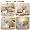 756 PCS Flower Bouquet Building Sets - 11 Kinds of Building Block Flowers, Botanical Collection Crafts Set for Home Office Decoration, Valentines Day