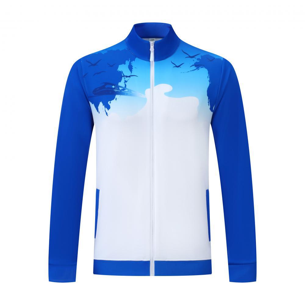 Unisex Autumn/Winter Table Tennis & Badminton Sports Jacket Set - Casual Coach & Team Uniform