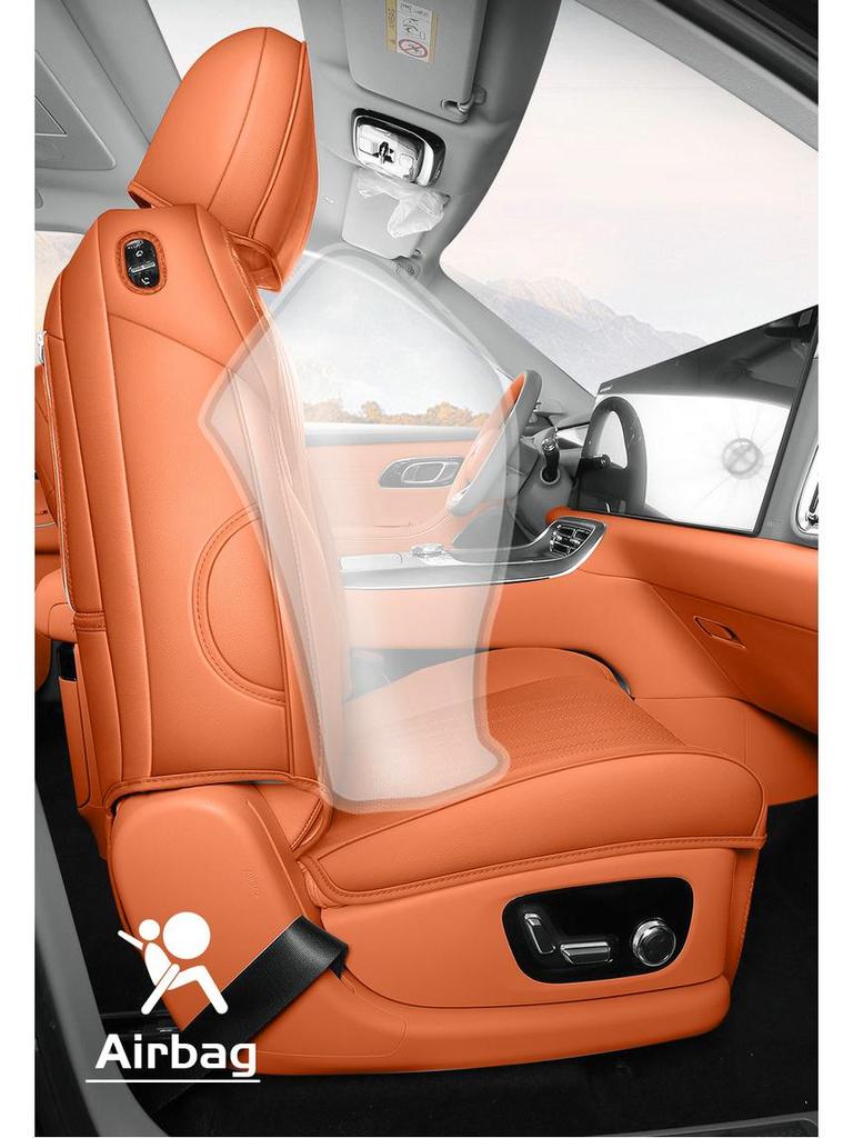 Galaxy M9 Seat Cushion & Full Coverage Cover - Fits 25 Models, Universal All-Season Car Interior Accessory
