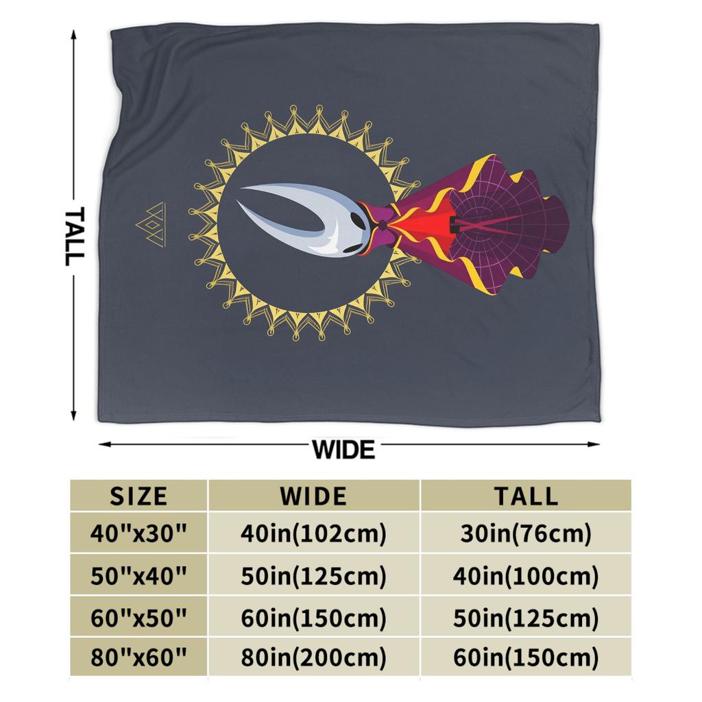 Hollow Knight Silksong blankets Warm Soft Funny Plush Throw blanket For Kids Couch Chair Sofa Bed Flannel Bedspread Bed Cover