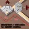 Metal Steel Right Angles Clamp 90 Degree Fixing Device Auxiliary Corner Clamp Locator Adjustable Fixing Clamp