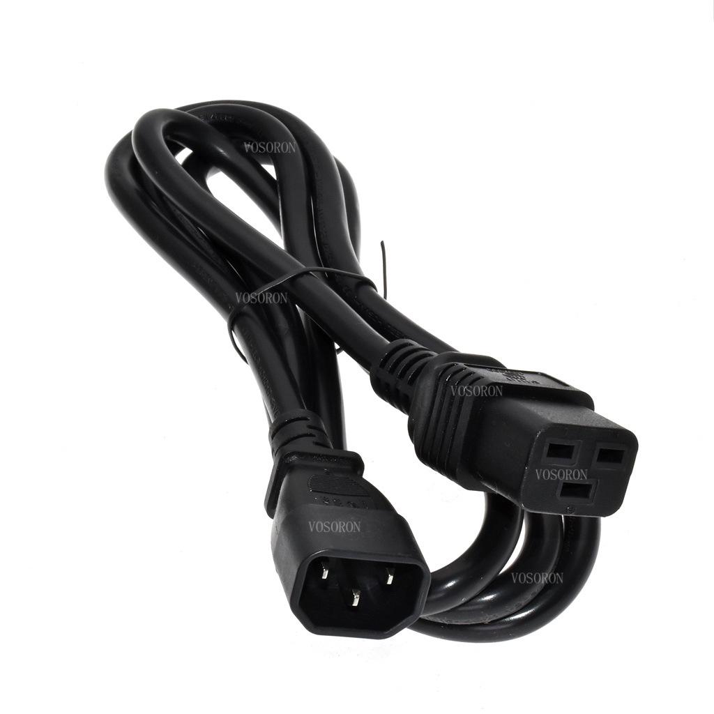 1.8m IEC320 C14 to C19 10A-16A Conversion Power Cord for UPS/Server