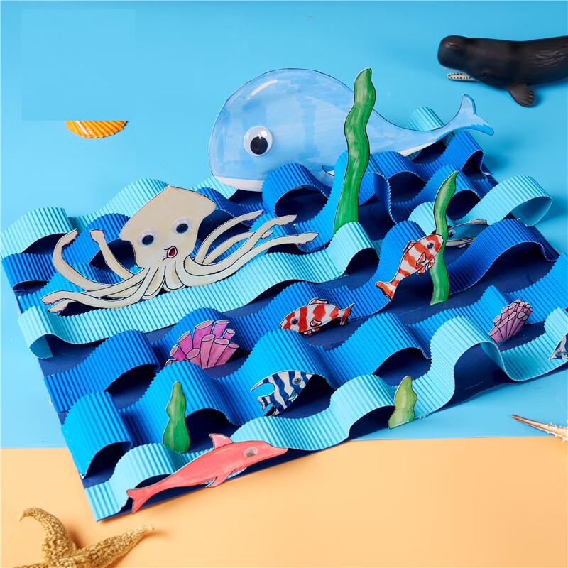 MEiKE Whale Adventure DIY Paper Craft Kit