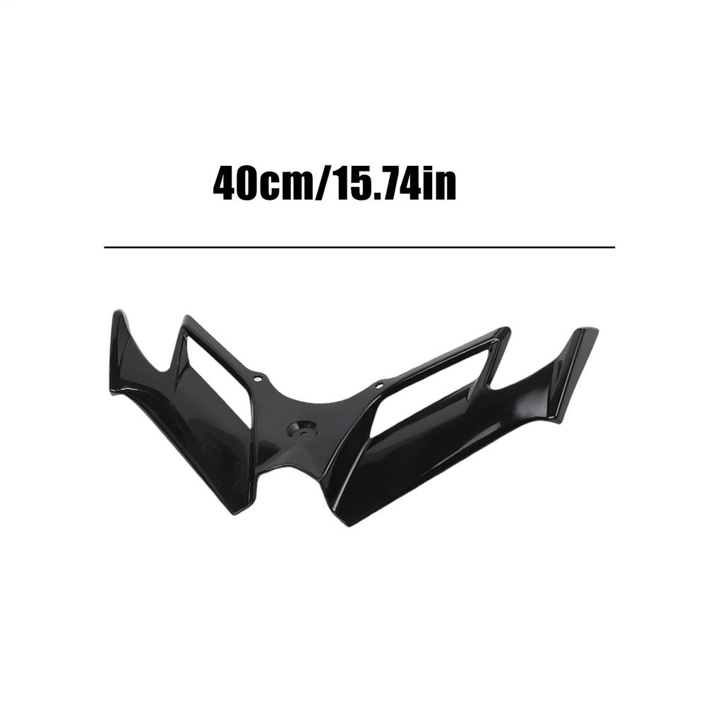 Motorcycle Front Fairing Winglets Modified Protection Motorcycle Side Wind Wings Motorbike Bird Beak Fixed Shark Fin Fairing
