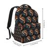 Chinese Dragon Loong Print Backpack Student Boys Girls BookBag Children School Bag Computer Shoulder Bags for Men Women