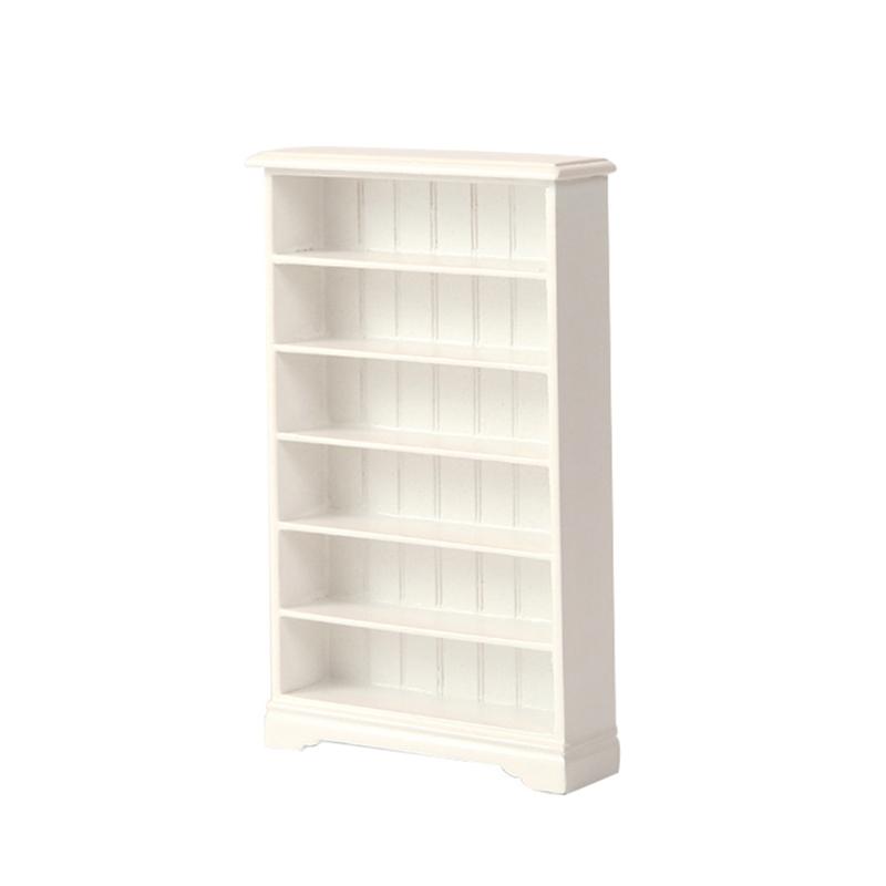 

1:12 Миниатюрный книжный шкаф для кукольного домика 6-уровневый стеллаж для хранения вещей Витрина Витрина Мебель Модель Декор Игрушка Кукольный Дом Аксессуары