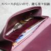 Il Modo Genuine Leather Small Long Wallet for Women and Men [statusy] (Statusy) Japanese-made (Black, Right)