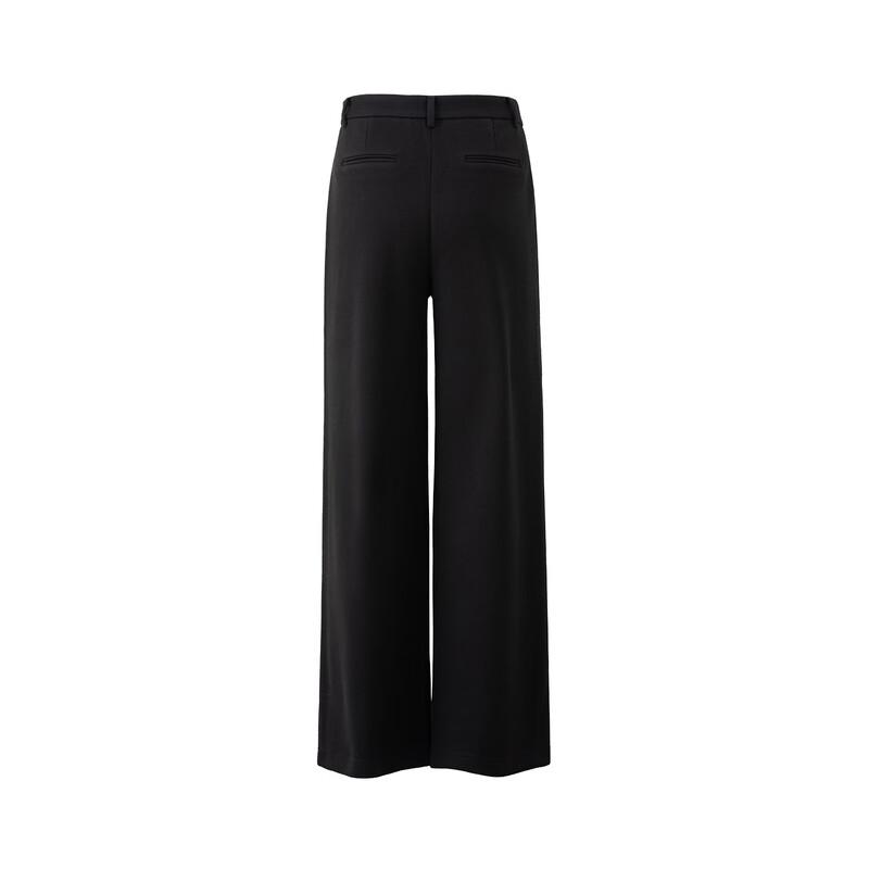 GIOVANNI VALENTINO Women's Spring Autumn Knit Straight-Leg Casual Pants