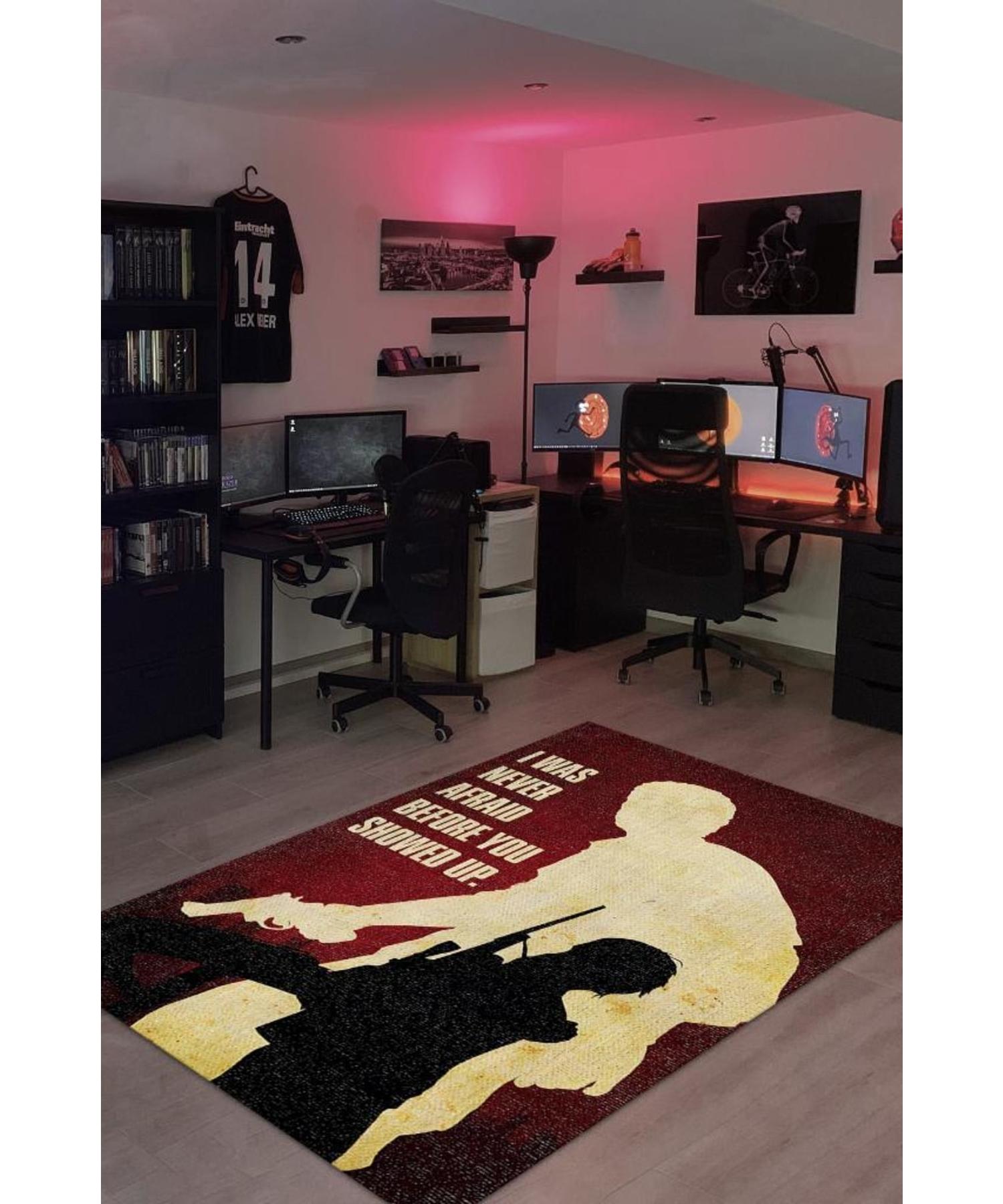 

Моющийся тканый коврик «Я не боялся» The Last Of Us Gamer Rug