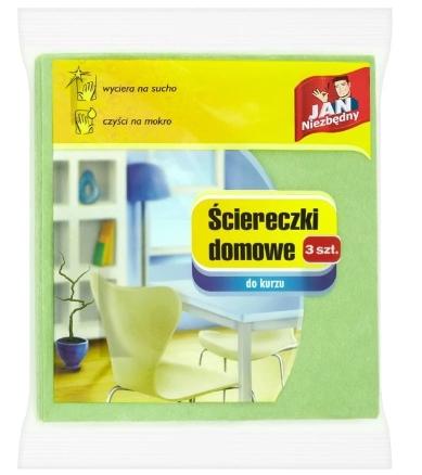 Jan Essential Home Dusting Cloths, 3 Pack
