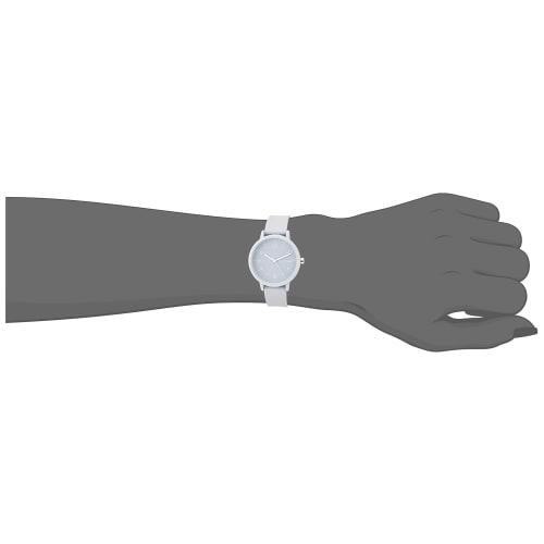 Fieldwork Watch Analog Soder Large Silicone Belt YM007-7 Women's Purple