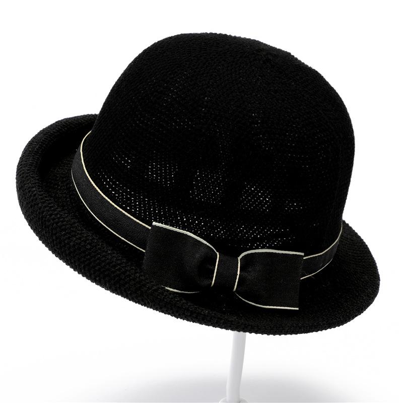 Mom Hat Middle-Aged Woman Straw Visor Summer Old Lady Top Hat Grandma Basin Hat Old Man Hat