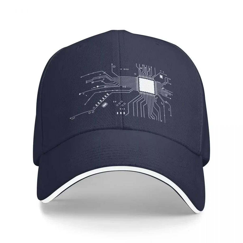CPU Processor Circuit DiagramCap Baseball Cap trucker hats funny hat hat for woUnisex Unisexs