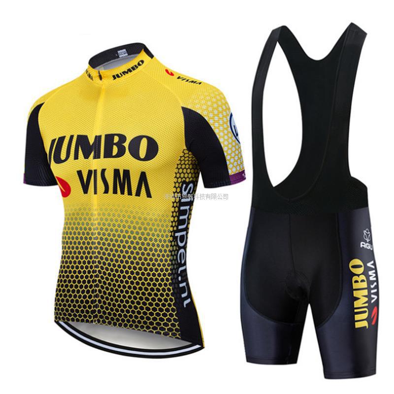 New cycling suit short-sleeved men's top road bike breathable