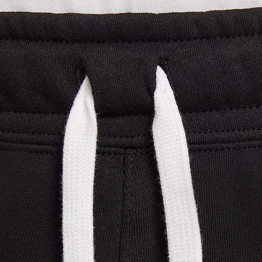 Nike Sportswear Boys Swoosh Fleece Pants Black White DD8721-010
