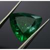 Green Emerald CERTIFIED 7 Ct Trillion Cut Natural Loose Gemstone Ring Size