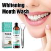 100ml+tongue Scraper Coconut Mint Mouthwash For Fresh Breath And Clean Mouth, Giving You Confidence And A Smile