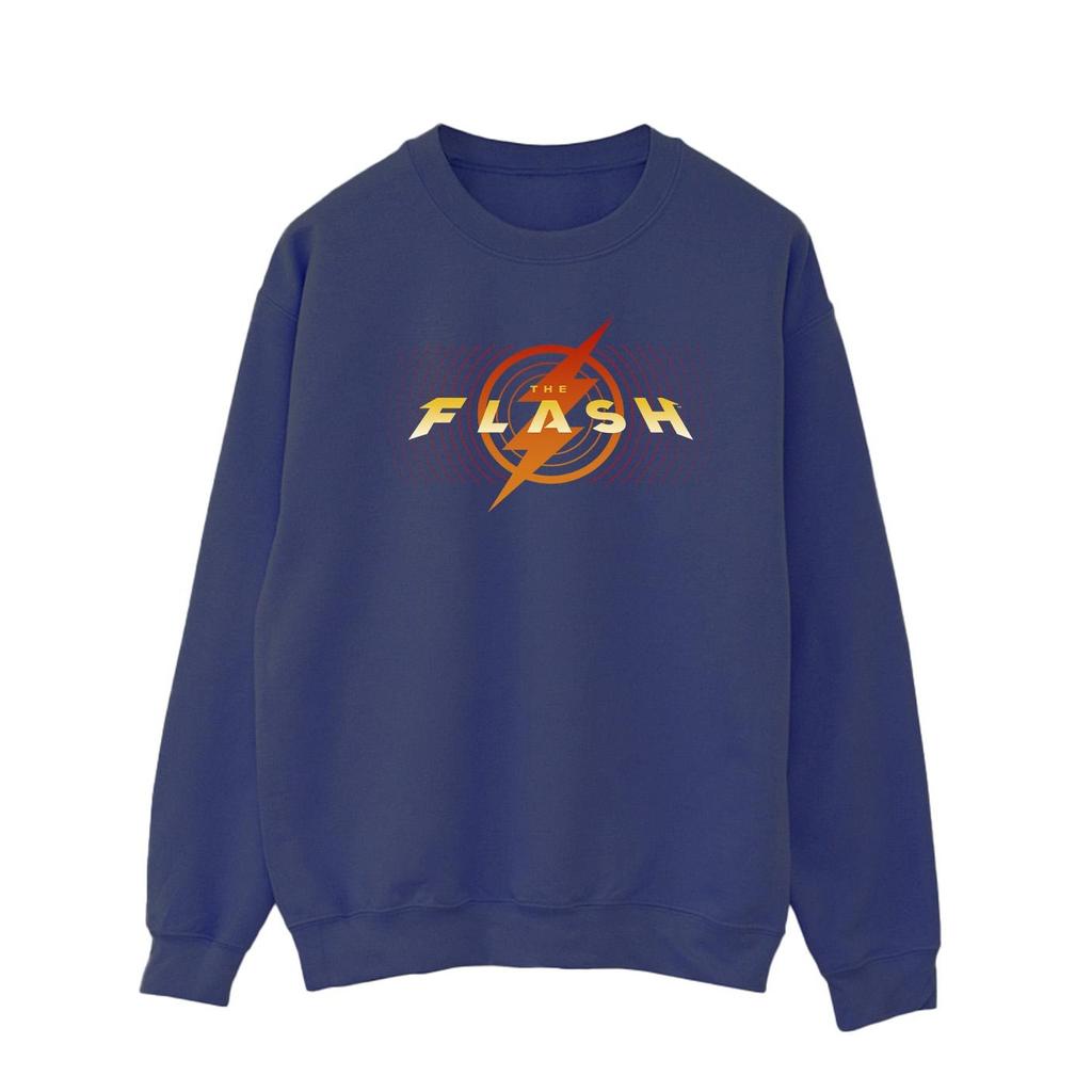 DC Comics Mens The Flash Red Lightning Sweatshirt
