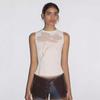 Paloma Wool Spain 24 New Retro Digital Jacquard Perspective Flower T-shirt Sleeveless Vest Women Summer