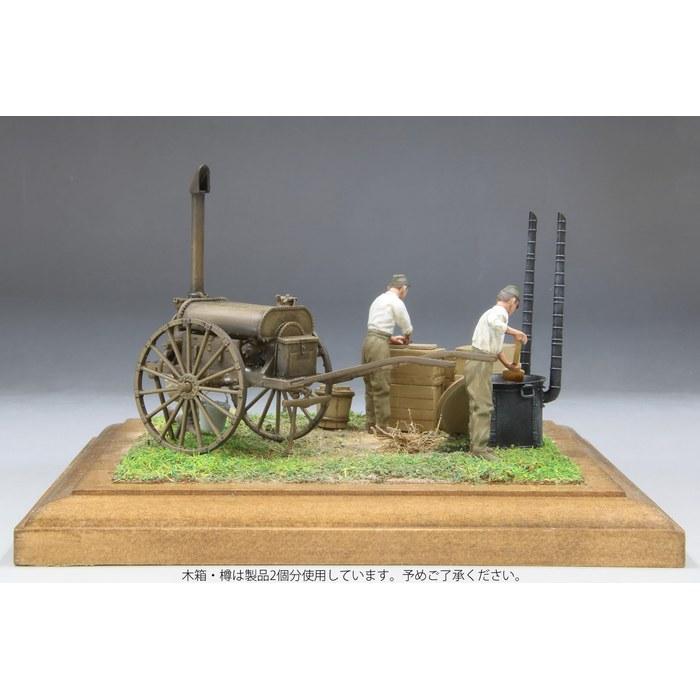 Fine Molds 1/35 Military Series Imperial Japanese Army Field Cooking Set Type 97 Boiling Water Cart Plastic Model FM61 Mold Color