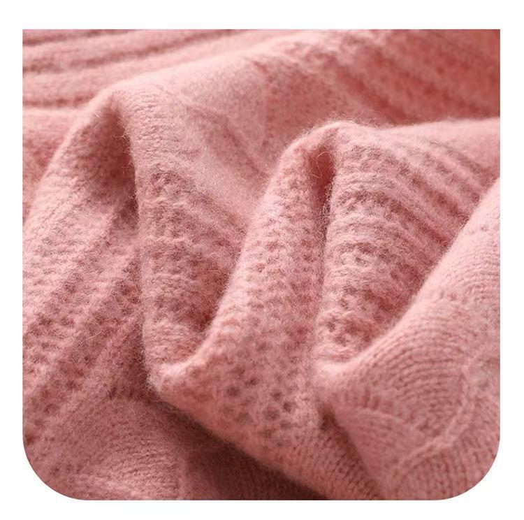 Versatile Cashmere Knit Shawl: Fashionable, Warm, Simple for Spring & Autumn