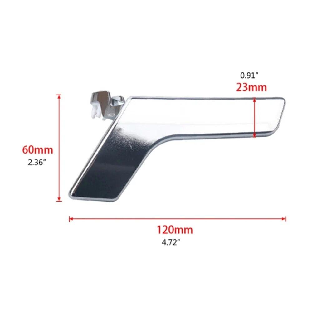 Car Styling For Mercedes Benz C-Class C200 W204 GLK X204 With Chrome Interior Inner Door Handle Panel Pull Trim Cover 2047201171