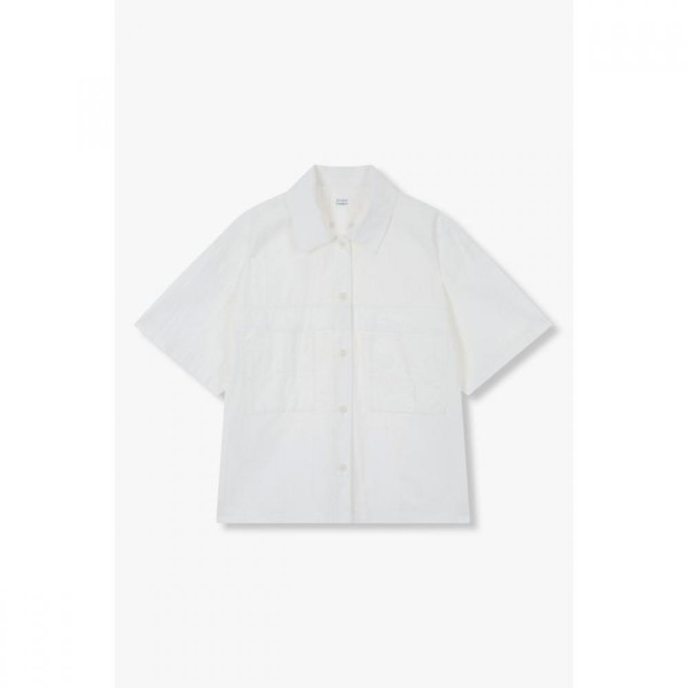 

Studio Tomboy Oversized Short Sleeve Shirt Pocket Point 9195221031 white (01)/OS(FREE)