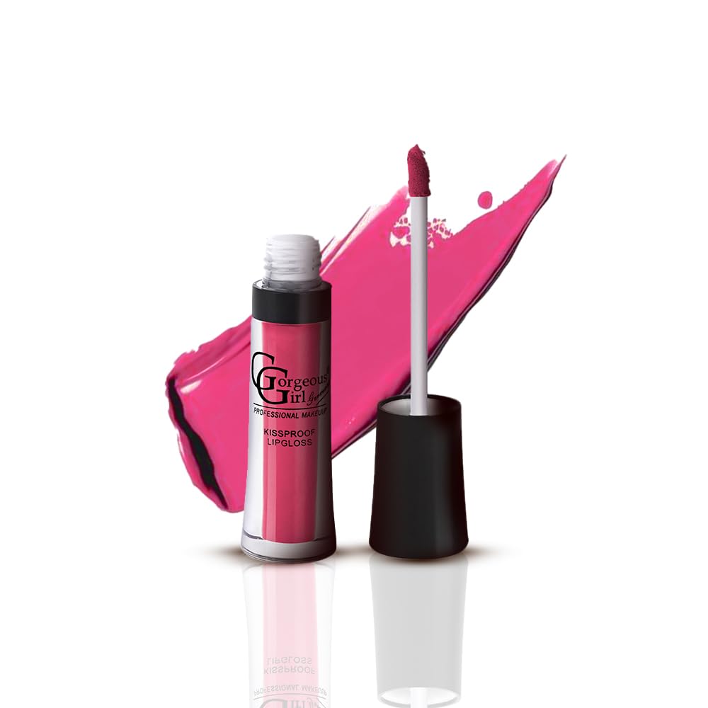 Gorgeous Girl Makeup Kiss Proof Lip Gloss Liquid Lipstick for women | Long Lasting Intense Colour Matte Look Upto 16 HR | Transfer & Smudge Proof