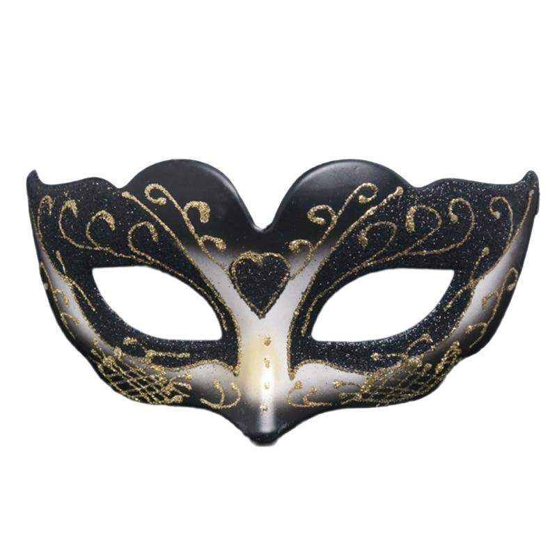 Classical Venetian Carnivals Glitter Shinning Mask Kids Girls Half Face Masquerade Mask for Costume Parties Event