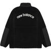 New Balance Velvet Jackets Men's Black Stand Collar Moderate AMJ23326-BK