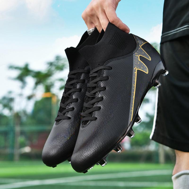 

Мода 32-46 Подростковые Большие Размеры Высокий Подъем Ногти Футбольные Тренировочные Кроссовки Детские Футбольные Бутсы 40 чёрный