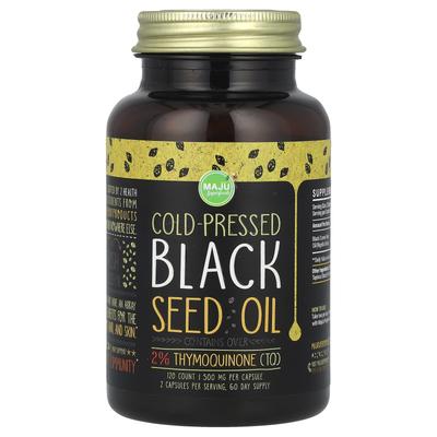 Cold Pressed Black Seed Oil, 500Mg, 120ea