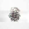 K18WG Diamond 0.387 Earrings (One Side) / j23-1