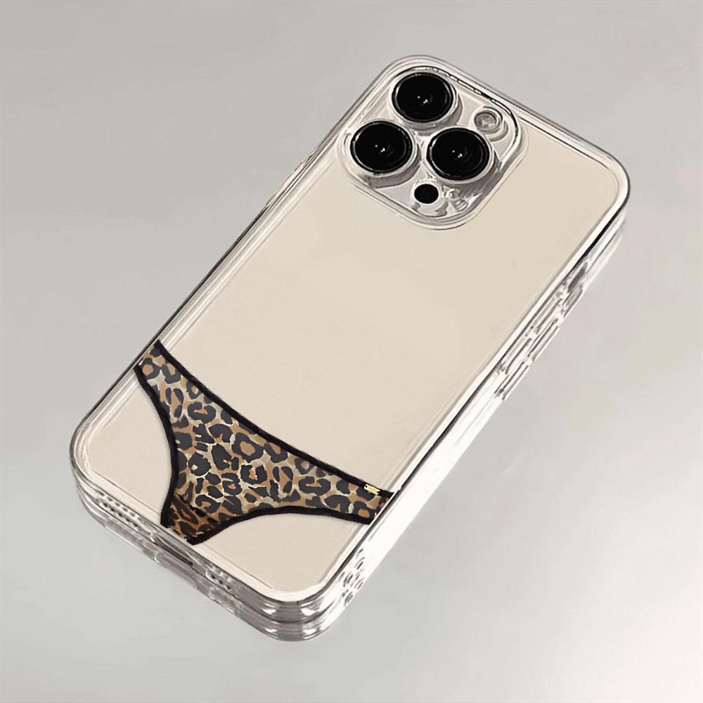 

Funny Bikini Couple Pattern Phone Case for iPhone 17 16 15 14 13 12 11 16E Series Pro Max Plus Double Layer Protection iphone 17 Pro