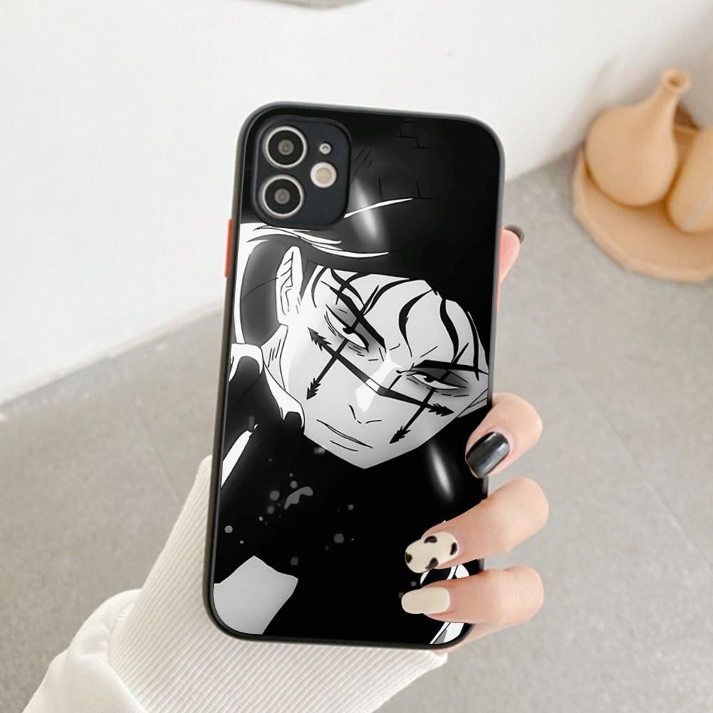 Choso J-Jujutsu-Kaisen Phone Case For IPhone 14 X XR XS 7 8 Plus 11 12 13 Pro MAX 13mini Matte Shockproof Case