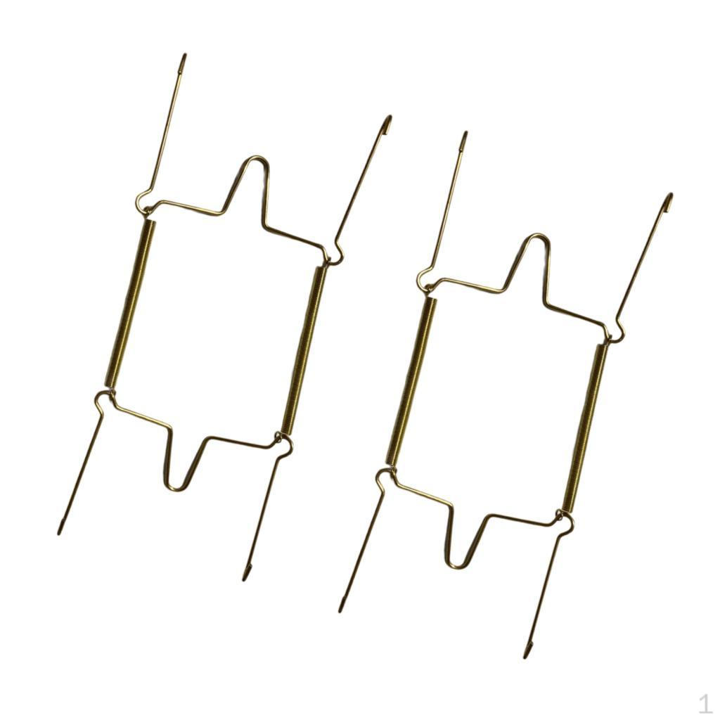 Decorative Plate Hangers - Sturdy Wall Mount Hooks for China and Platters