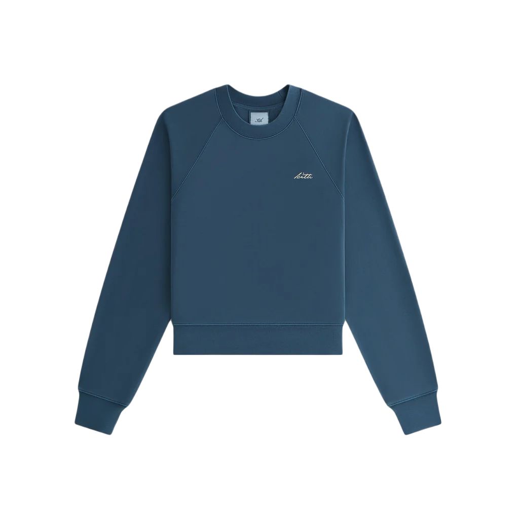 Kith X Lisa Reese Приталенная толстовка с круглым вырезом и длинным рукавом Женская толстовка KHW031090-476 L