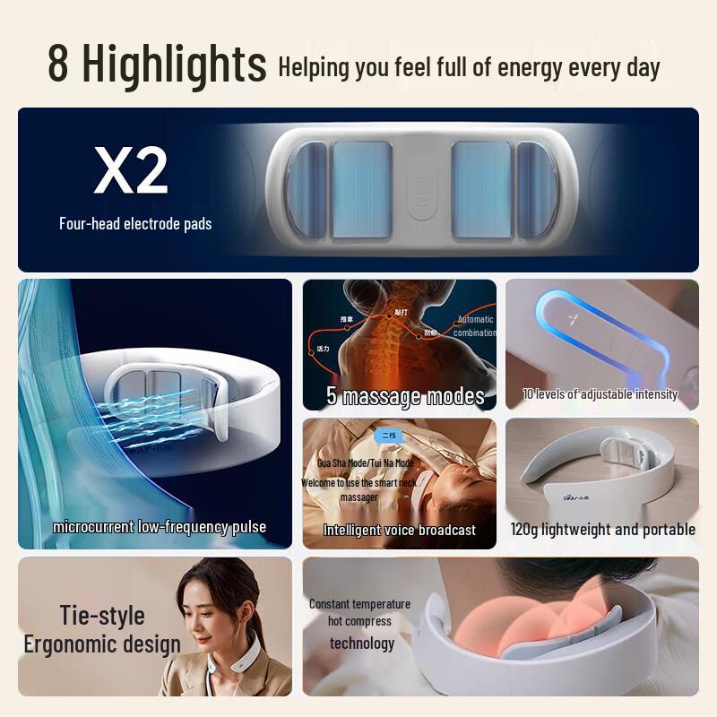 Little Bear Portable Smart Neck Massager