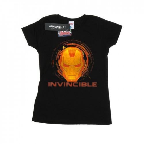 

Marvel Womens/Ladies Iron Man Invincible Cotton T-Shirt XXL білий