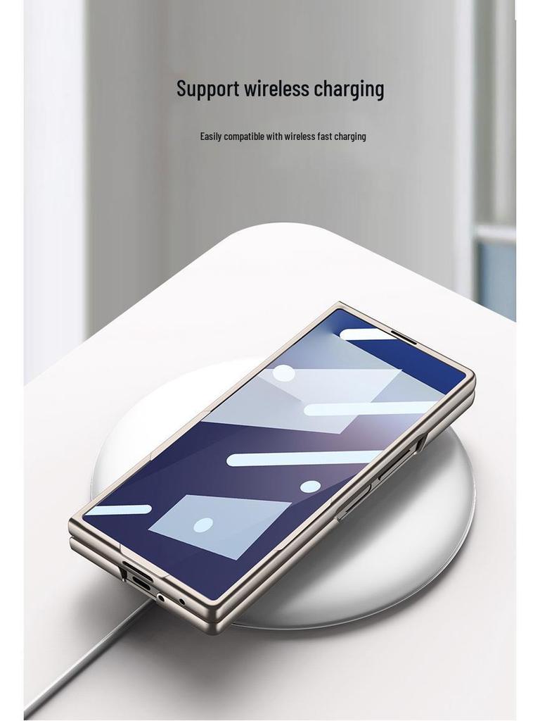 Samsung Z Fold7 Wrist Strap Protective Case with Integrated Film