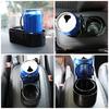 Universal Car Cup Holder Drinks Holders Double Hole Automotive Mount Holder